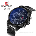 New Arrival stainless steel Naviforce brand sports watch wholesale